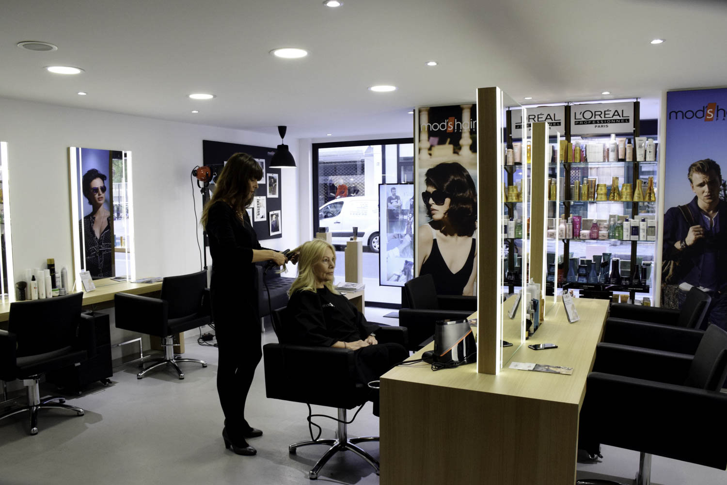 Nouveau salon concept chez Mod’s Hair