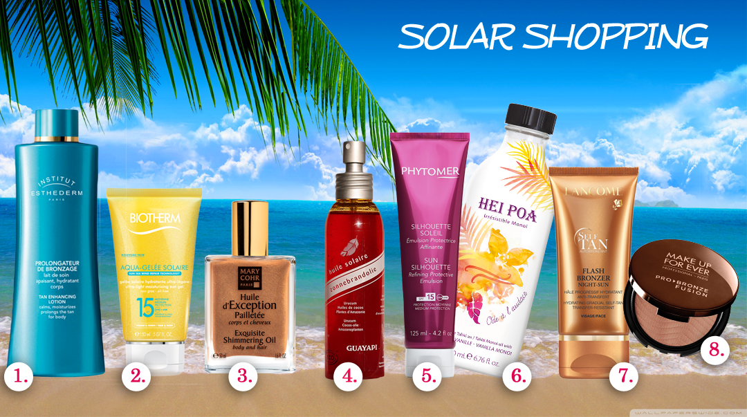 Discover new sunscreen products !