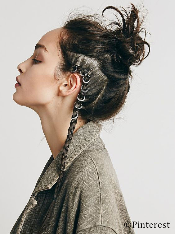 New hair trend Hair Rings!