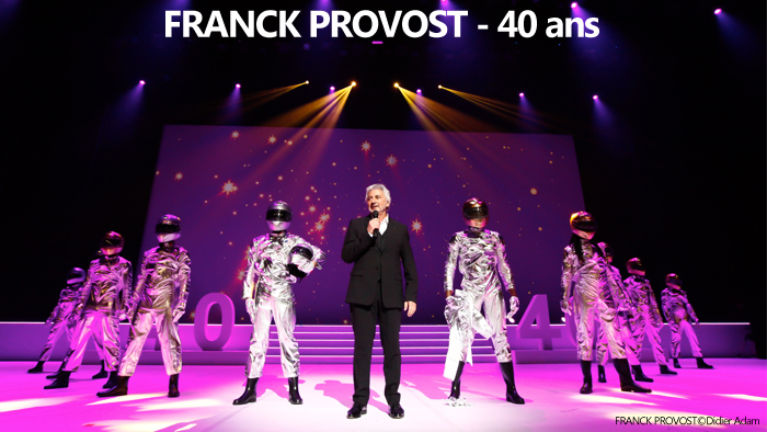 Franck Provost celebrates his forty year career