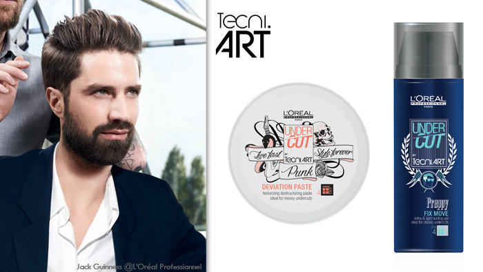 Todos los looks estan permitidos para ustesdes señores con Tecni Art Undercut por ¡ L’Oréal Professionnel !