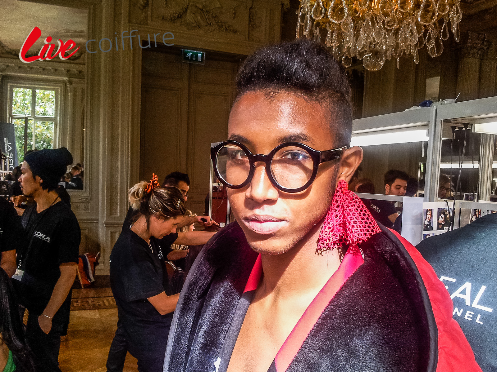 Backstage Plus grand défilé Galeries Lafayette 2012