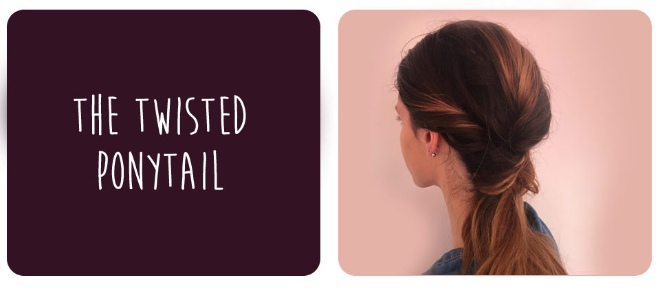 Tutorial: The twisted ponytail...