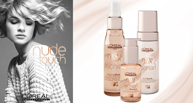 Nude Touch, nouvelle gamme de coiffage par l’Oréal Professionnel